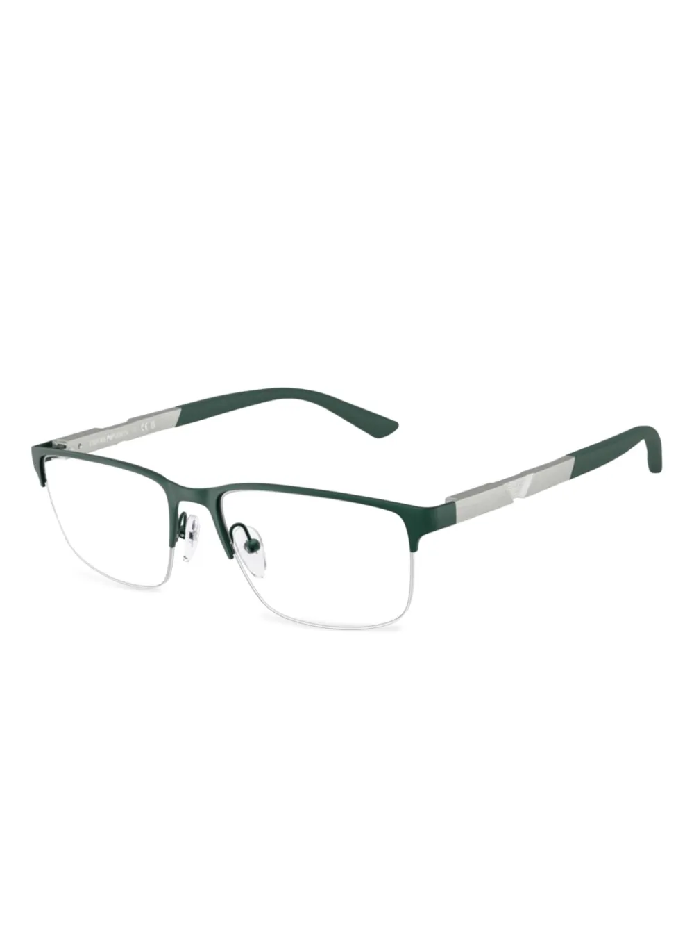 Очки в прямоугольной оправе EMPORIO ARMANI, зеленый
Очки в прямоугольной оправе EMPORIO ARMANI, зеленый