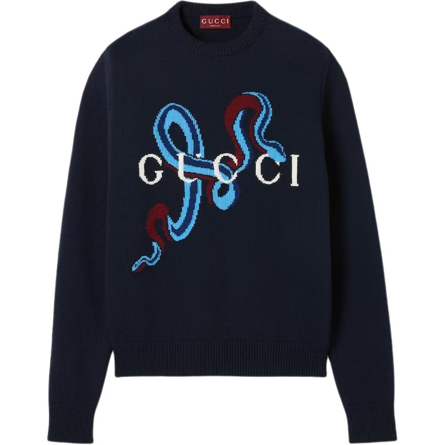 GUCCI Свитер мужской синий
GUCCI Свитер мужской синий