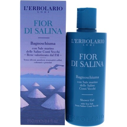 L'Erbolario FIOR DI SALINA Гель для ванны/душа 250мл
L'Erbolario FIOR DI SALINA Гель для ванны/душа 250мл