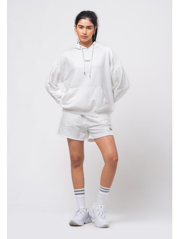 Tom Barron Женский повседневный костюм: толстовка и шорты свободного кроя, цвет экрю
Tom Barron Женский повседневный костюм: толстовка и шорты свободного кроя, цвет экрю