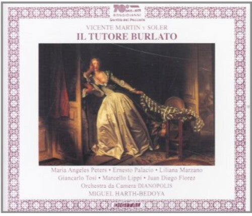 CD диск Martin Y Soler / Peters / Lippi / Palacio: Il Tutore Burlato (S.F. 1994)
CD диск Martin Y Soler / Peters / Lippi / Palacio: Il Tutore Burlato (S.F. 1994)