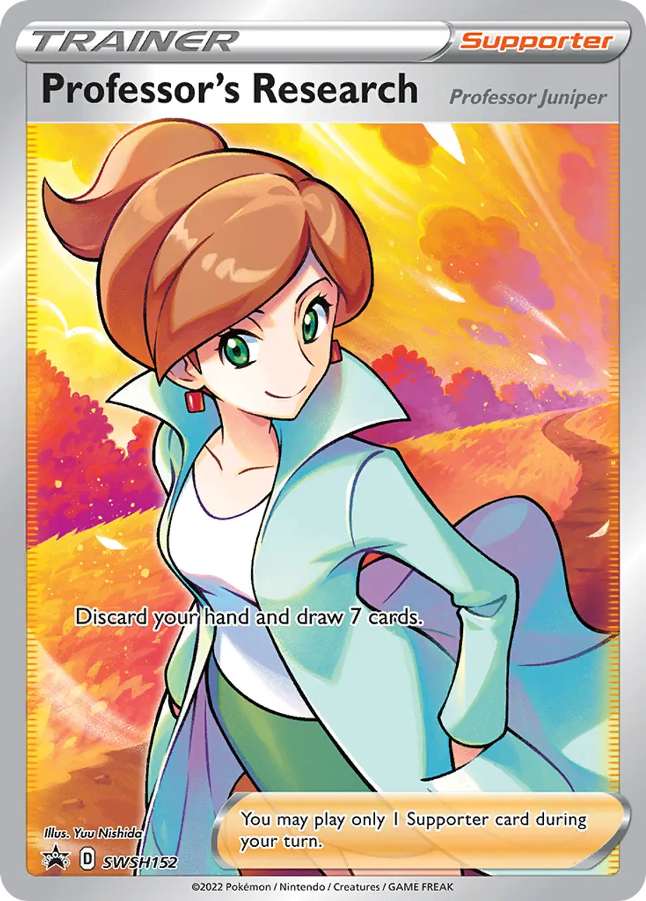 Карточная игра Professor's Research SWSH152/298 - SWSH Black Star Promos Holofoil
Карточная игра Professor's Research SWSH152/298 - SWSH Black Star Promos Holofoil