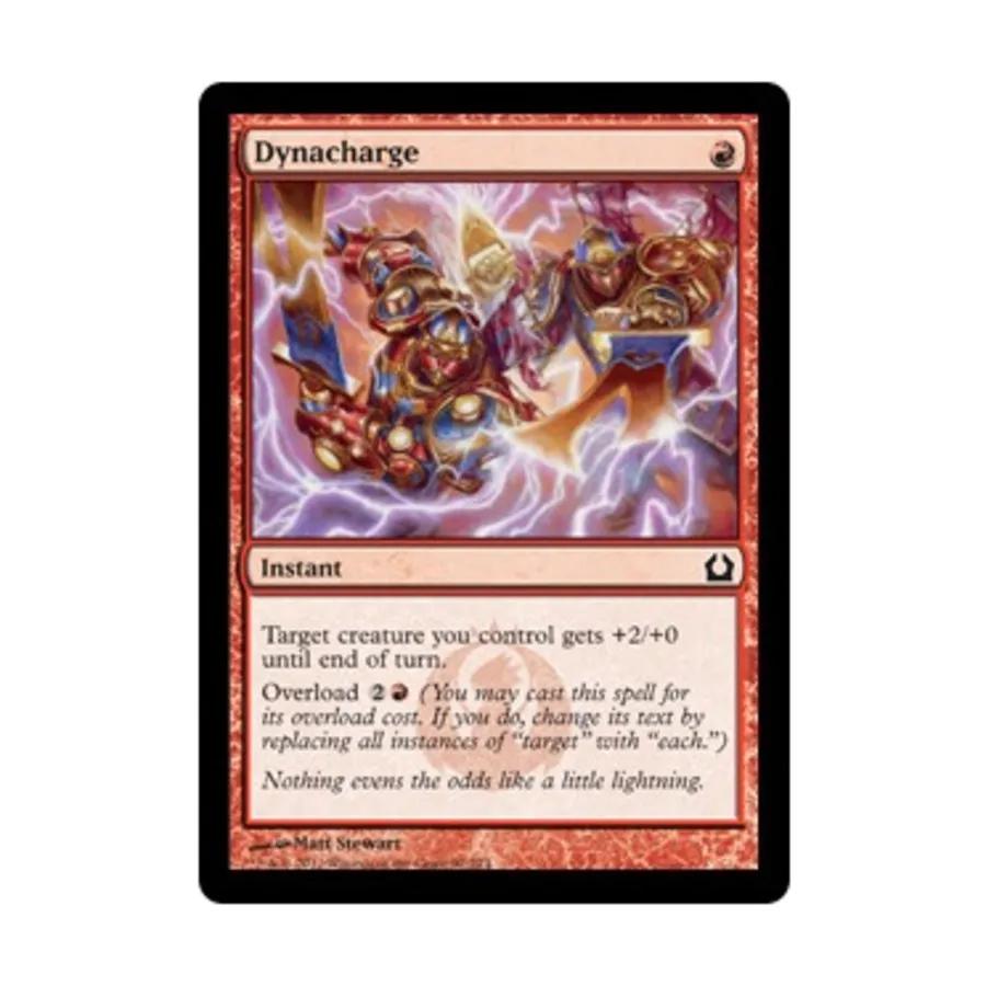CCG Dynacharge (C) (фольга), MTG - Return to Ravnica
CCG Dynacharge (C) (фольга), MTG - Return to Ravnica