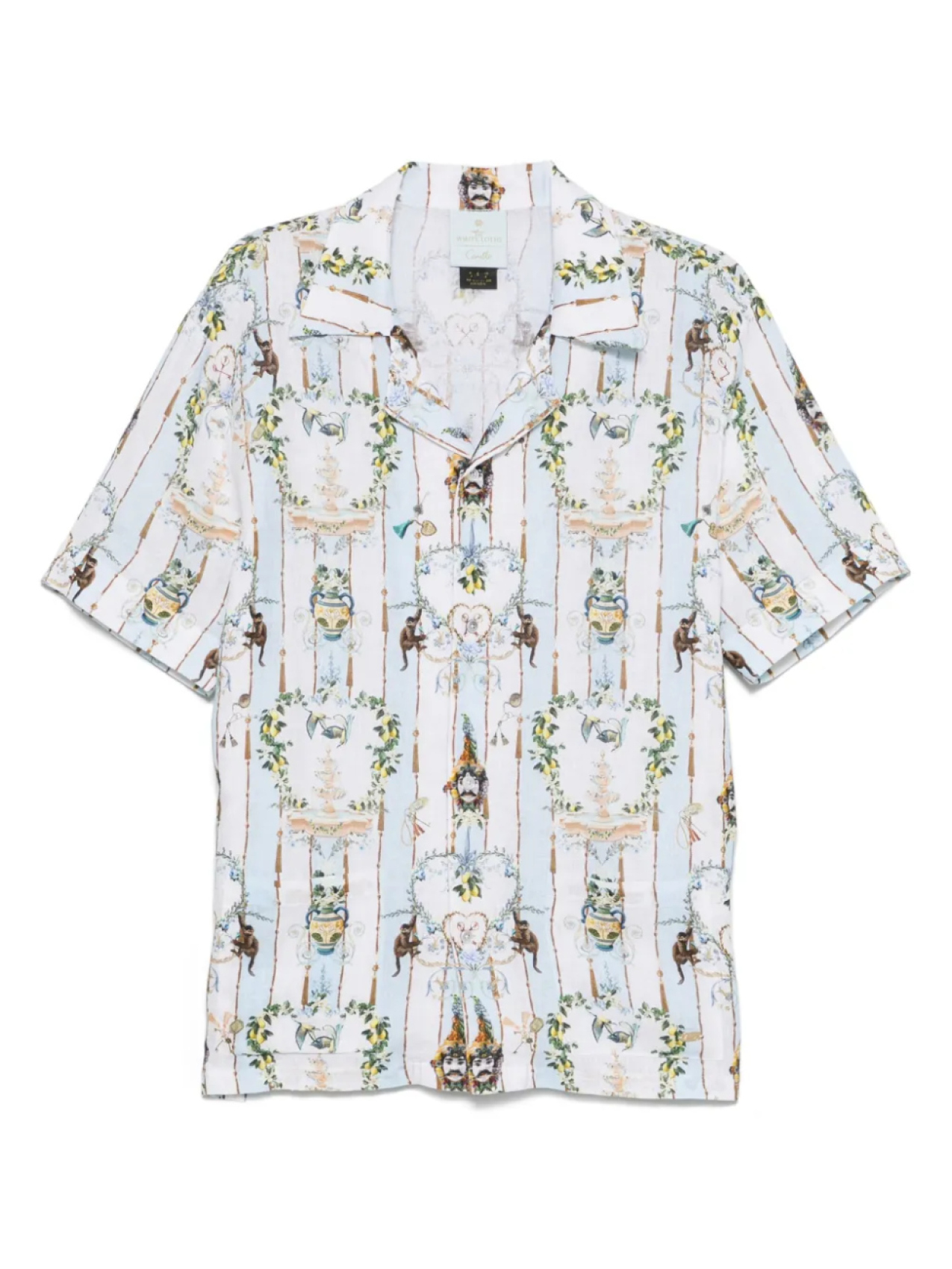 Camilla льняная рубашка, синий
Camilla льняная рубашка, синий