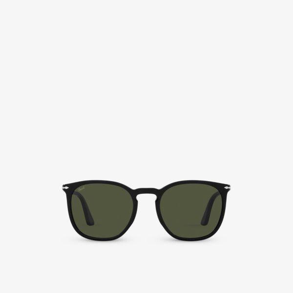 PO3316S солнцезащитные очки из ацетата в круглой оправе Persol, черный
PO3316S солнцезащитные очки из ацетата в круглой оправе Persol, черный