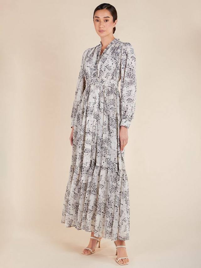 Монохромное воздушное платье макси с цветочным рисунком Aab, разноцветный
Монохромное воздушное платье макси с цветочным рисунком Aab, разноцветный