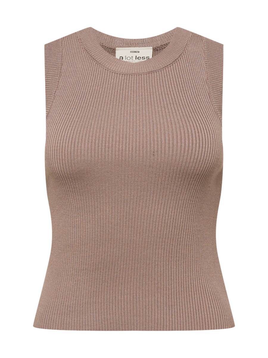 Вязаный топ A LOT LESS Maxi, коричневый 
Вязаный топ A LOT LESS Maxi, коричневый
