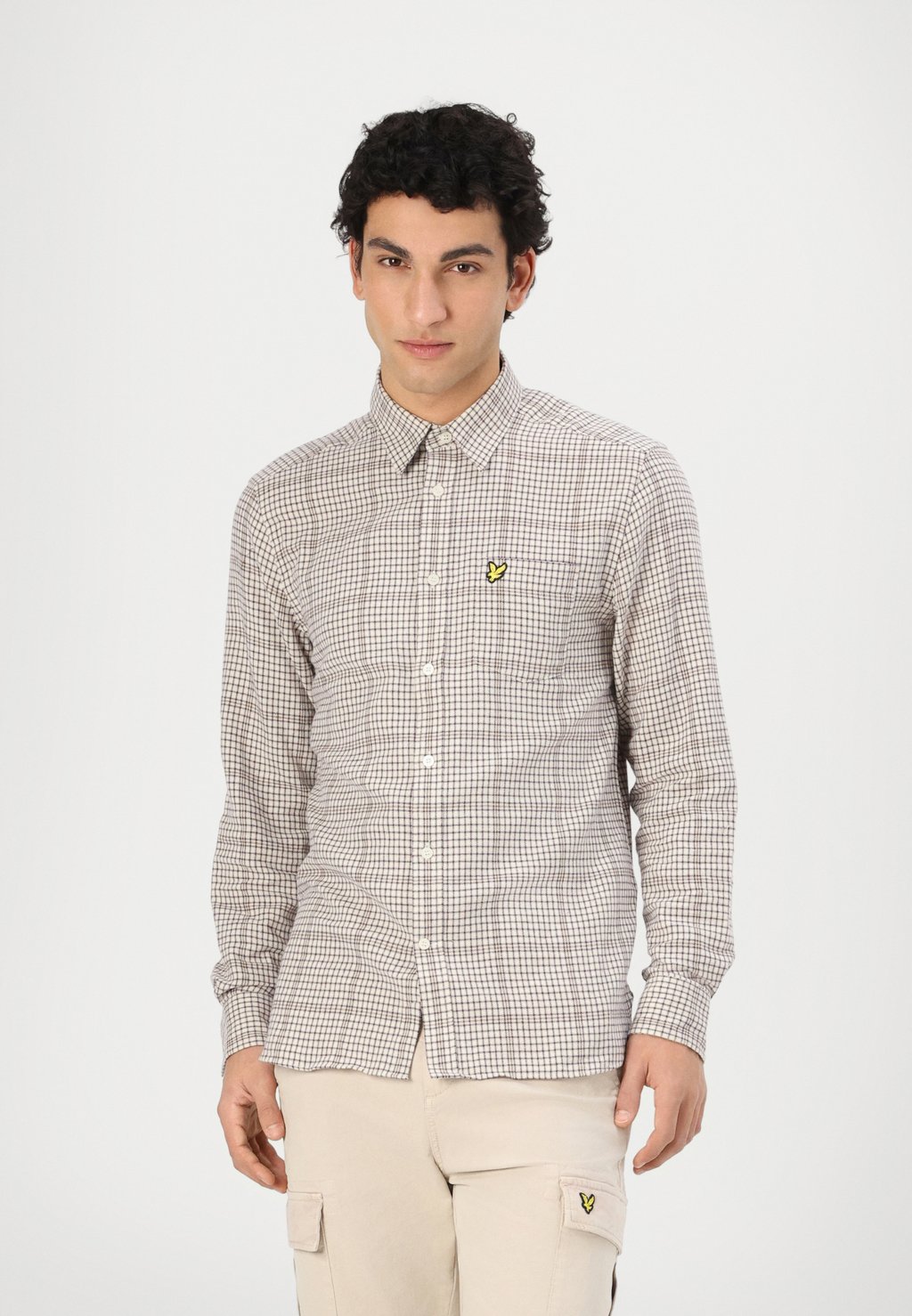 Рубашка HOUNDSTOOTH CHECK Lyle & Scott, бежевый
Рубашка HOUNDSTOOTH CHECK Lyle & Scott, бежевый