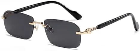 Солнцезащитные очки в стиле ретро 2027 года, без оправы, для женщин, квадратные очки, защита от УФ-излучения и бликов, оправы для вождения, мужские очки MTZJH, C1
Солнцезащитные очки в стиле ретро 2027 года, без оправы, для женщин, квадратные очки, защита от УФ-излучения и бликов, оправы для вождения, мужские очки MTZJH, C1