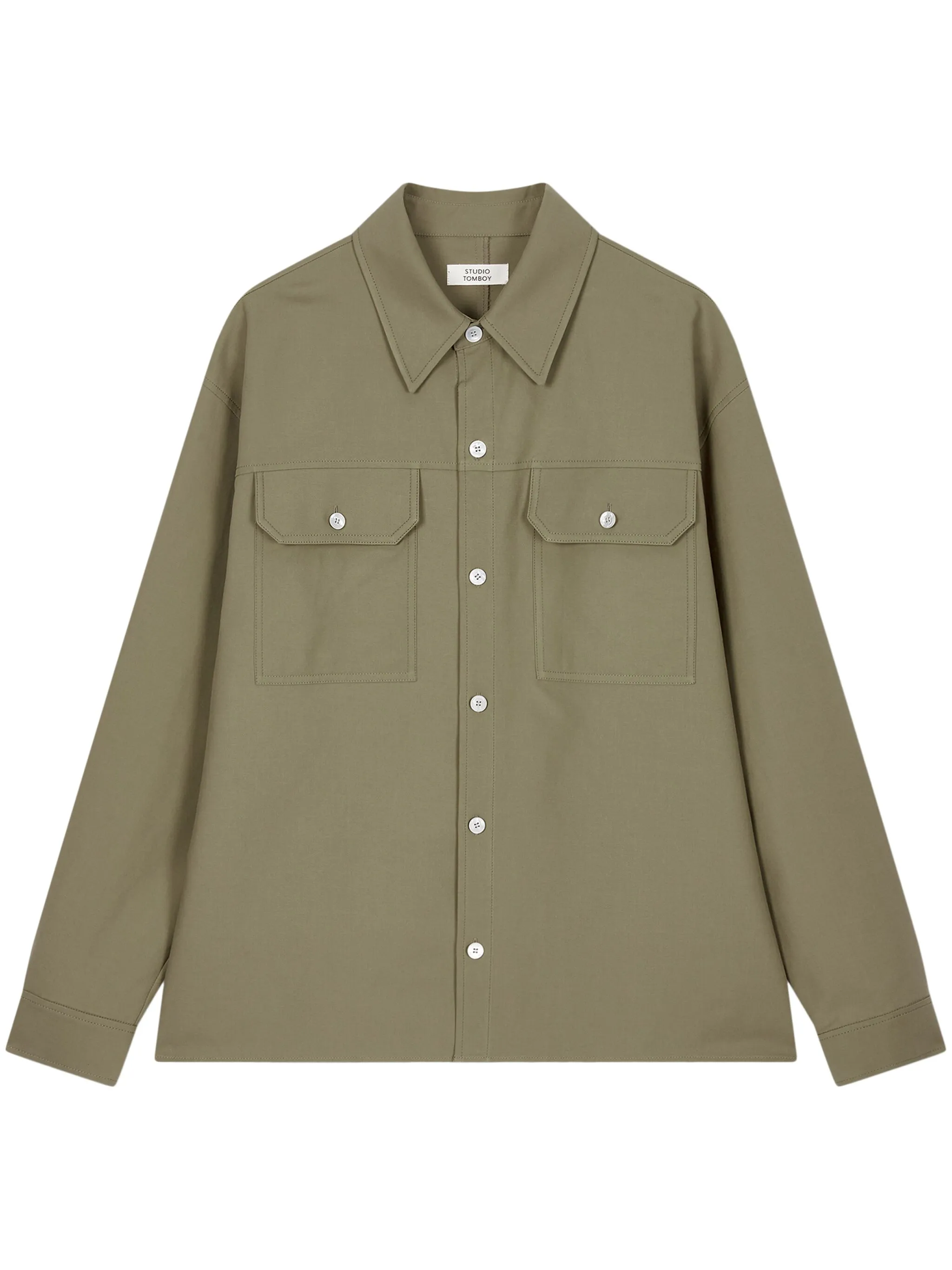 Рубашка с карманами Tomboy, зеленый
Рубашка с карманами Tomboy, зеленый
