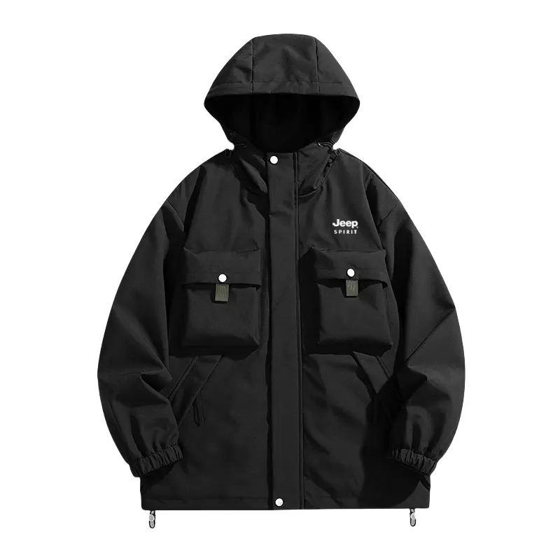 Ветровка Куртка Унисекс Jeep Spirit, оранжевый/красный 
Ветровка Куртка Унисекс Jeep Spirit, оранжевый/красный