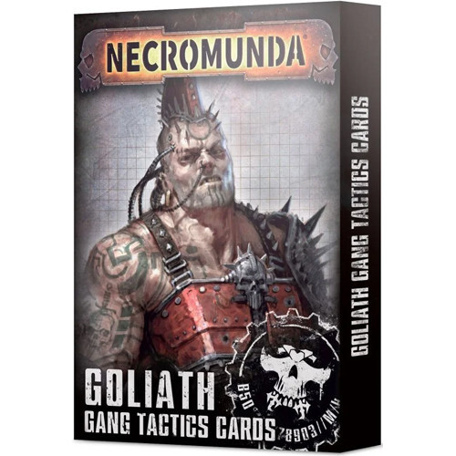 Миниатюра Games Workshop Necromunda: Goliath Gang Tactics Cards (2022 Edition)
Миниатюра Games Workshop Necromunda: Goliath Gang Tactics Cards (2022 Edition)