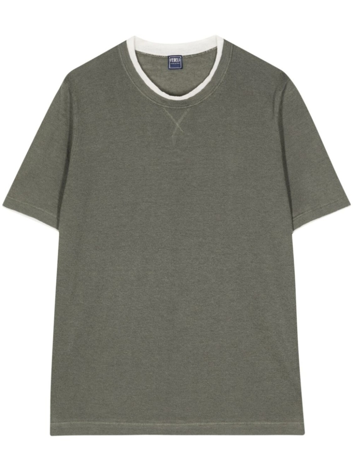 Fedeli трикотажный топ с круглым вырезом, зеленый
Fedeli трикотажный топ с круглым вырезом, зеленый