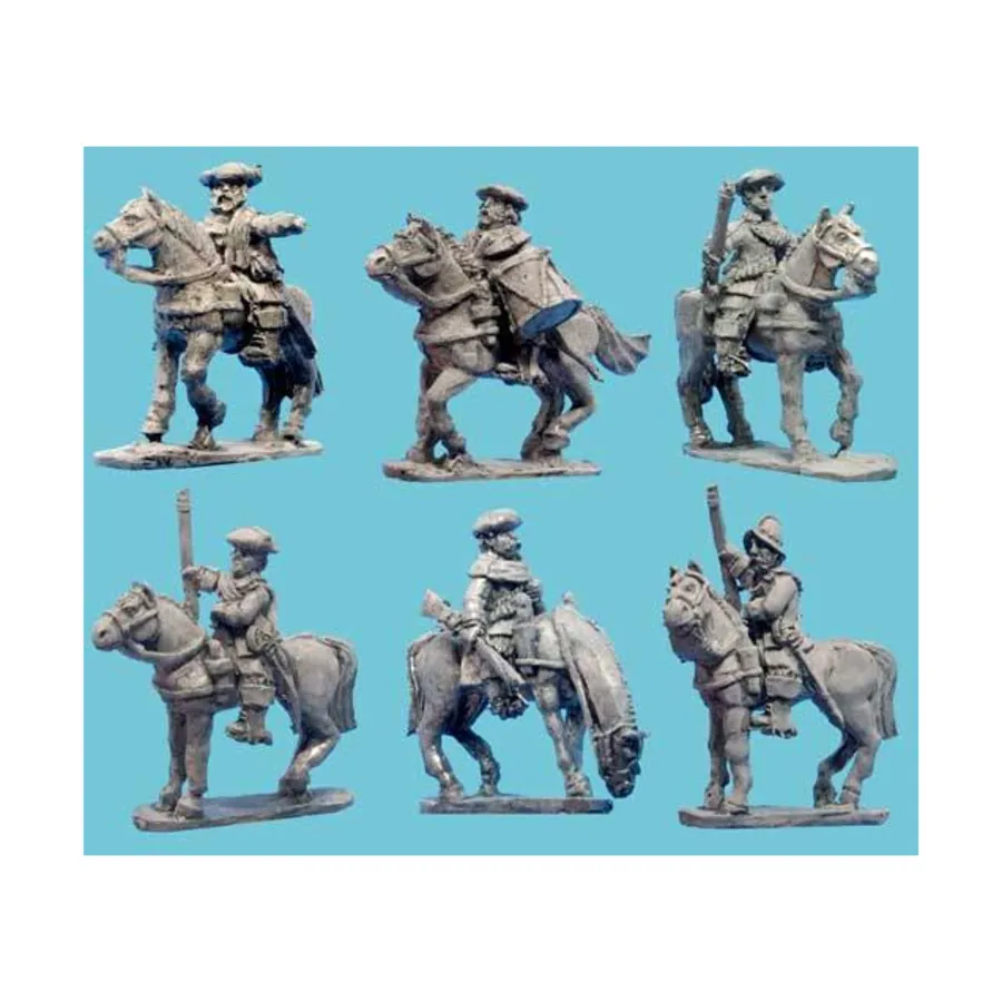 Шотландские конные драгуны, Historical Miniatures - English Civil War (15mm)
Шотландские конные драгуны, Historical Miniatures - English Civil War (15mm)