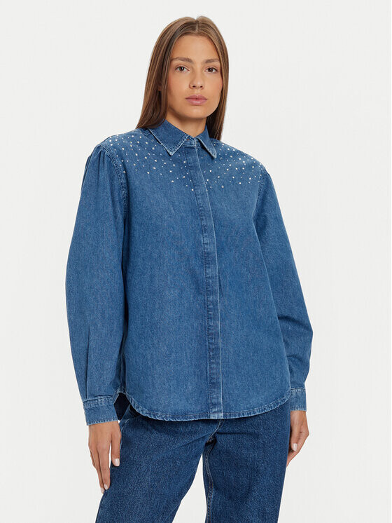 Джинсовая рубашка свободного кроя Pepe Jeans, синий
Джинсовая рубашка свободного кроя Pepe Jeans, синий