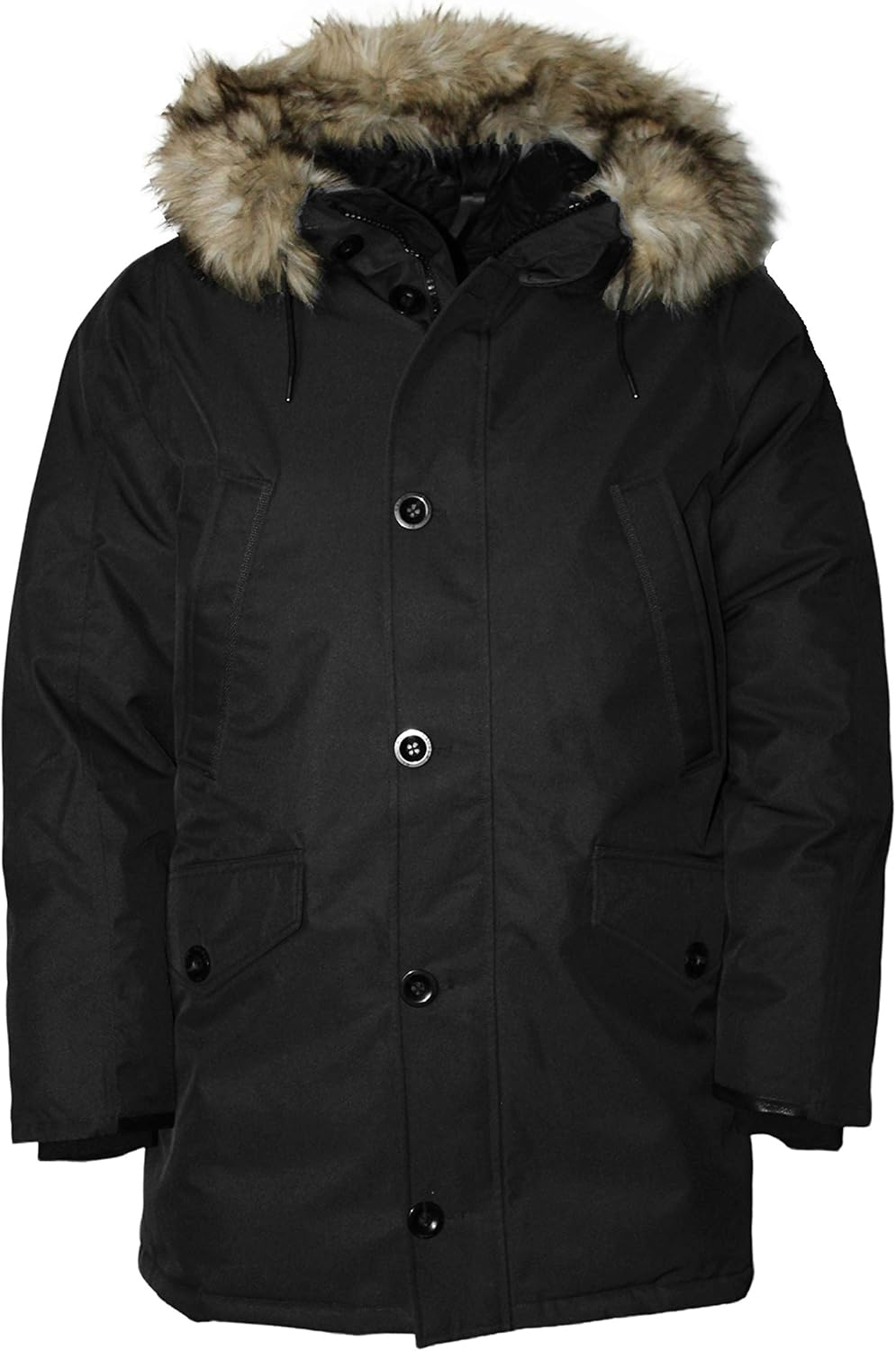 Polo Ralph Lauren мужская длинная зимняя пуховая парка с капюшоном, Black
Polo Ralph Lauren мужская длинная зимняя пуховая парка с капюшоном, Black