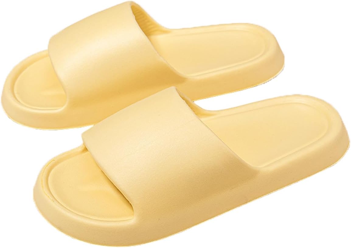 Тапочки Ecogbd для женщин и мужчин, домашние слайдеры-облака, шлепанцы для душа, с мягкой толстой подошвой, быстро сохнущие домашние тапочки, желтый
Тапочки Ecogbd для женщин и мужчин, домашние слайдеры-облака, шлепанцы для душа, с мягкой толстой подошвой, быстро сохнущие домашние тапочки, желтый