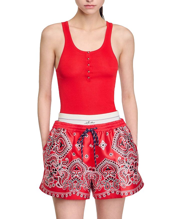 Риб-майка Sandro, красный
Риб-майка Sandro, красный