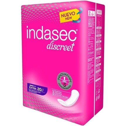 Подушечки Indasec Estandar Extra Black, 20 шт.
Подушечки Indasec Estandar Extra Black, 20 шт.