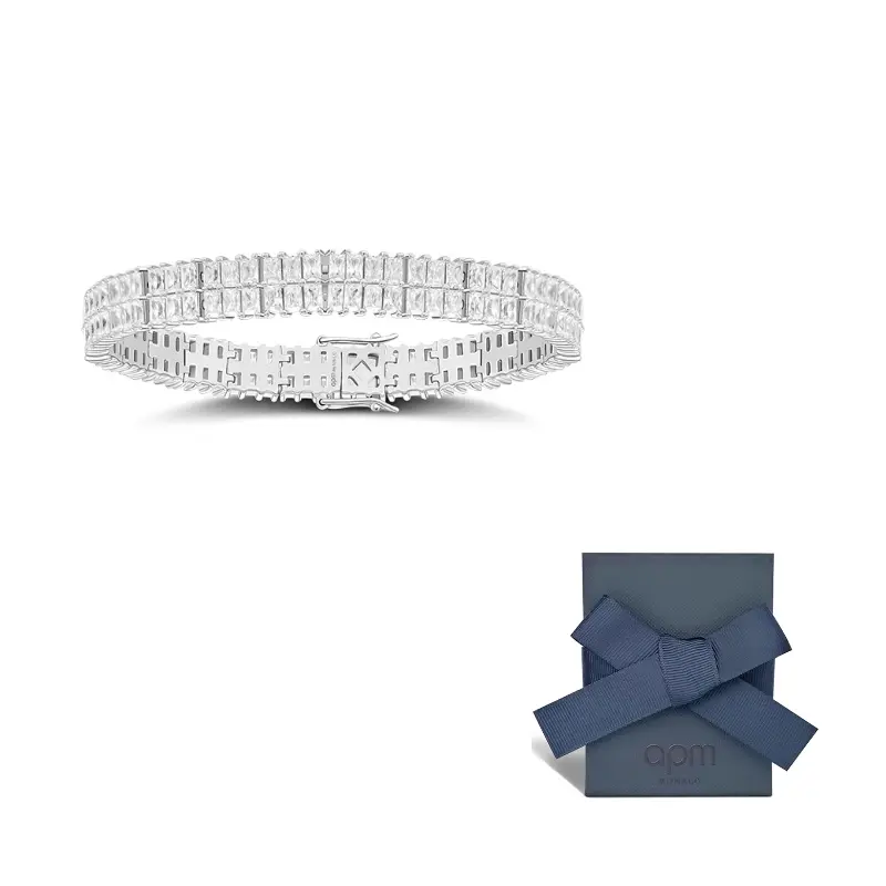 Apm Monaco Циркониевый браслет 925 Sterling Silver для женщин
Apm Monaco Циркониевый браслет 925 Sterling Silver для женщин