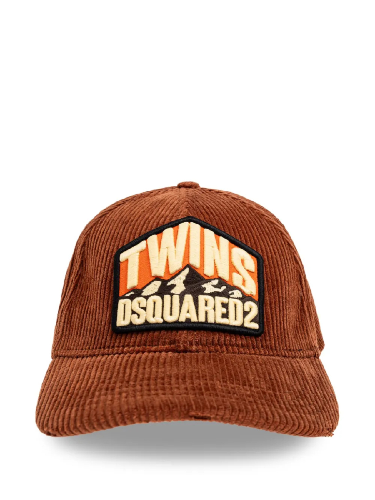 Кепка с аппликацией логотипа DSQUARED2, коричневый 
Кепка с аппликацией логотипа DSQUARED2, коричневый