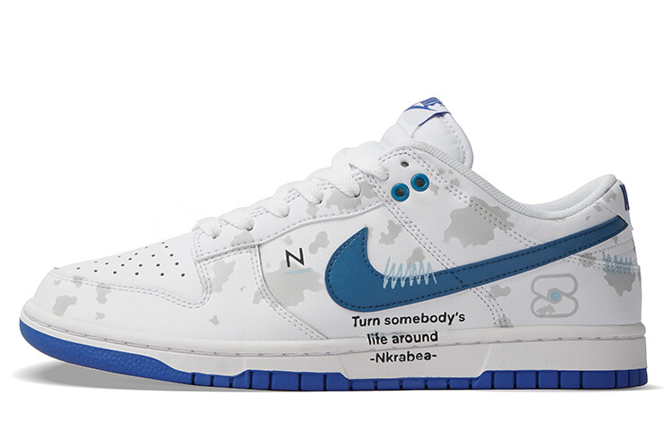 Кроссовки Nike Dunk Skateboarding Shoes Men Low-top White/Royal Blue, белый/синий
Кроссовки Nike Dunk Skateboarding Shoes Men Low-top White/Royal Blue, белый/синий