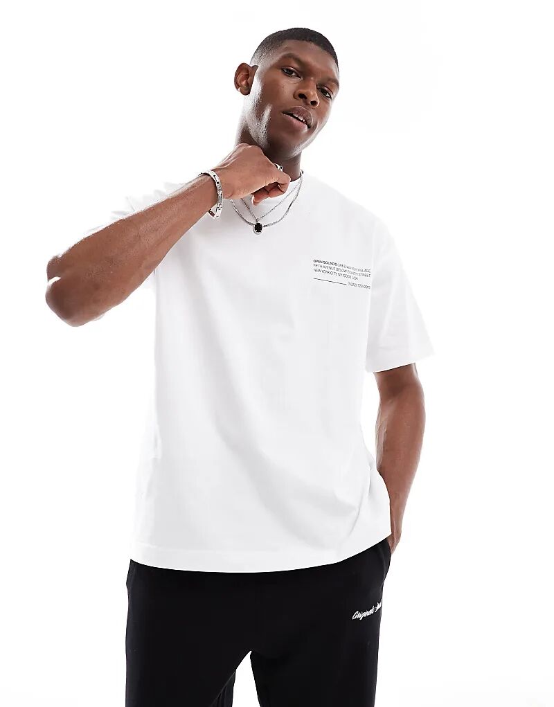 Футболка с надписью Cotton On Box Fit белого цвета
Футболка с надписью Cotton On Box Fit белого цвета