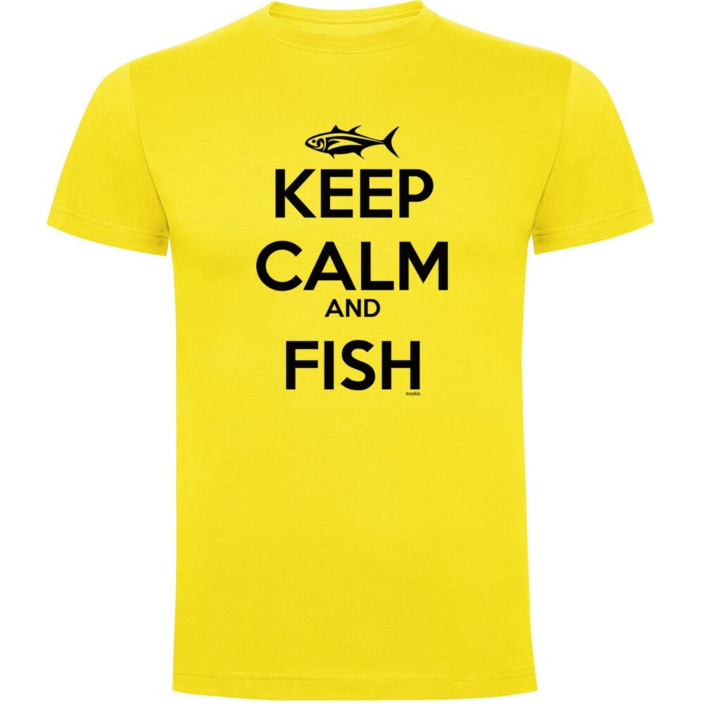 Футболка Kruskis Keep Calm And Fish, желтый
Футболка Kruskis Keep Calm And Fish, желтый