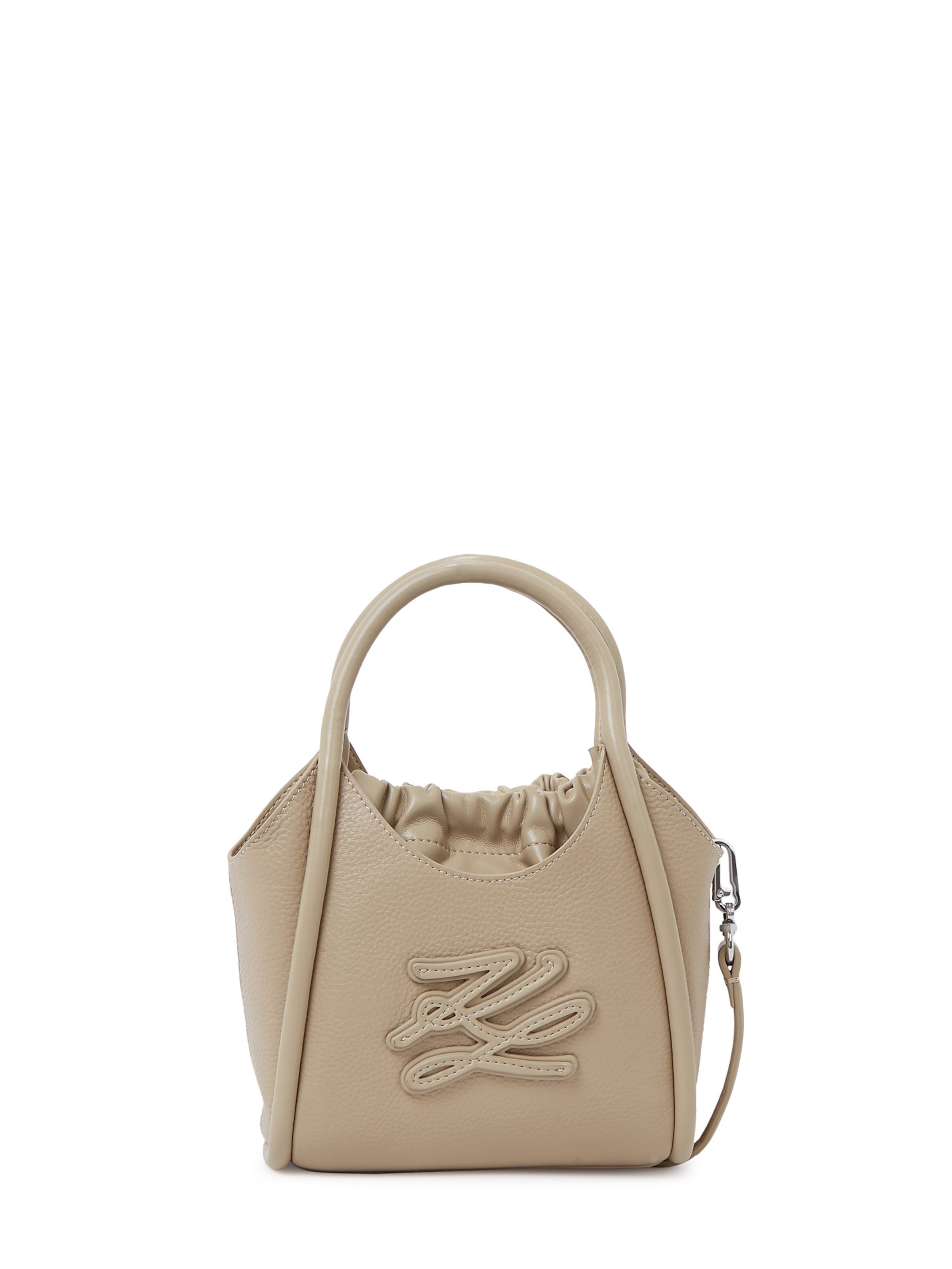 Karl Lagerfeld Сумка 'Autograph' в бежевом цвете
Karl Lagerfeld Сумка 'Autograph' в бежевом цвете