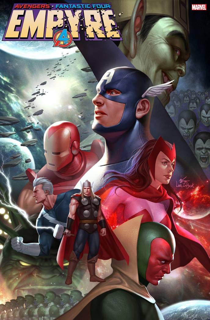 Avengers Fantastic Four Empyre 1 2020 Series 2nd Printing Inhyuk Lee Variant (Marvel)
Avengers Fantastic Four Empyre 1 2020 Series 2nd Printing Inhyuk Lee Variant (Marvel)