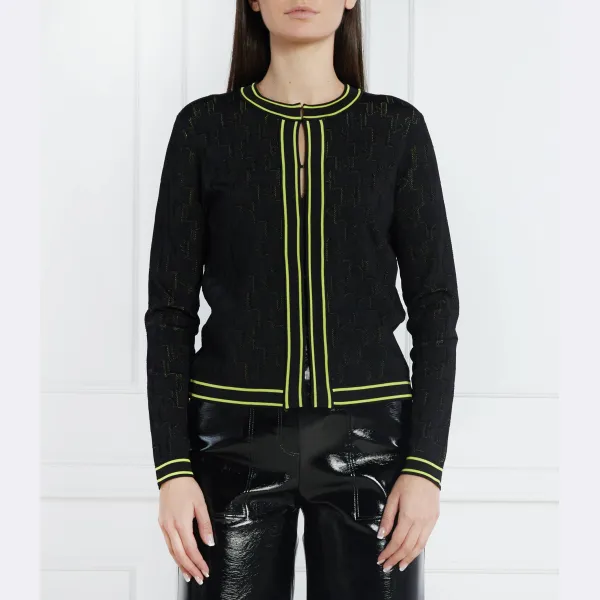 Кардиган из букле стандартного кроя Karl Lagerfeld, черный
Кардиган из букле стандартного кроя Karl Lagerfeld, черный