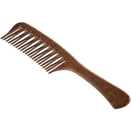 Деревянная расческа для распутывания волос с маленькими изогнутыми зубцами — 1 шт., Eurostil
Деревянная расческа для распутывания волос с маленькими изогнутыми зубцами — 1 шт., Eurostil
