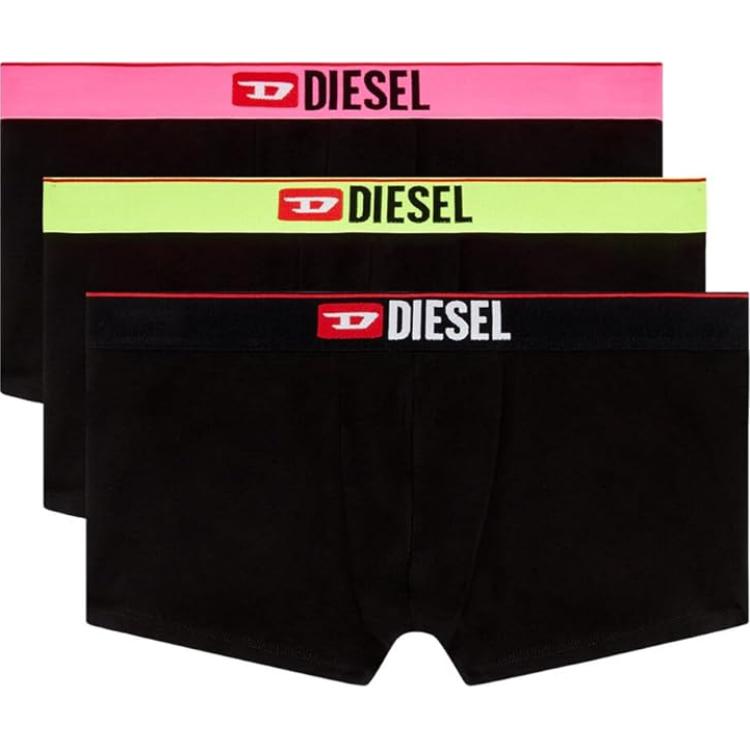Мужские трусы-боксеры DIESEL, 3 Pack (черный+зеленый+розовый)
Мужские трусы-боксеры DIESEL, 3 Pack (черный+зеленый+розовый)