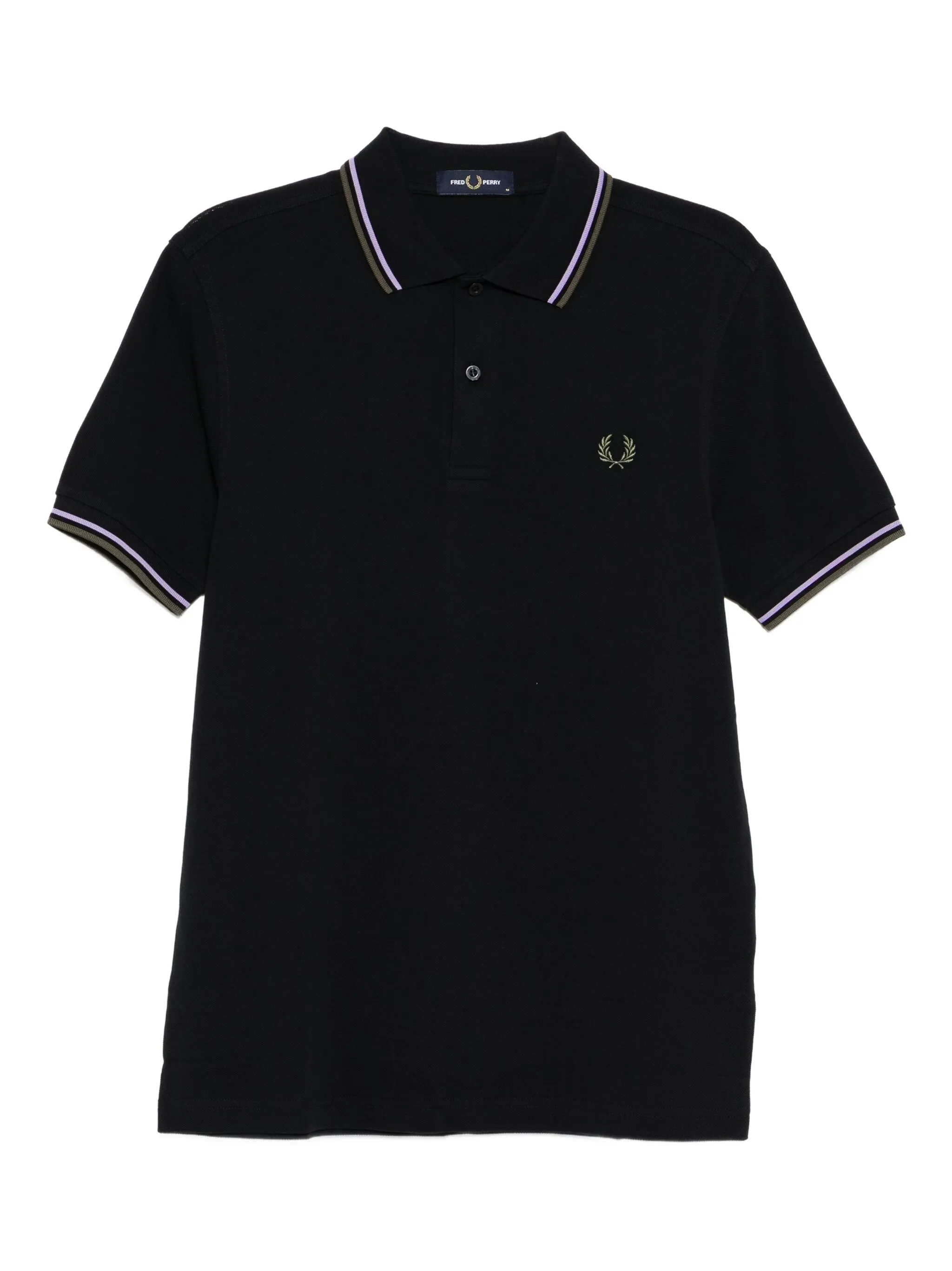 Рубашка поло с вышитым логотипом Fred Perry, черный
Рубашка поло с вышитым логотипом Fred Perry, черный