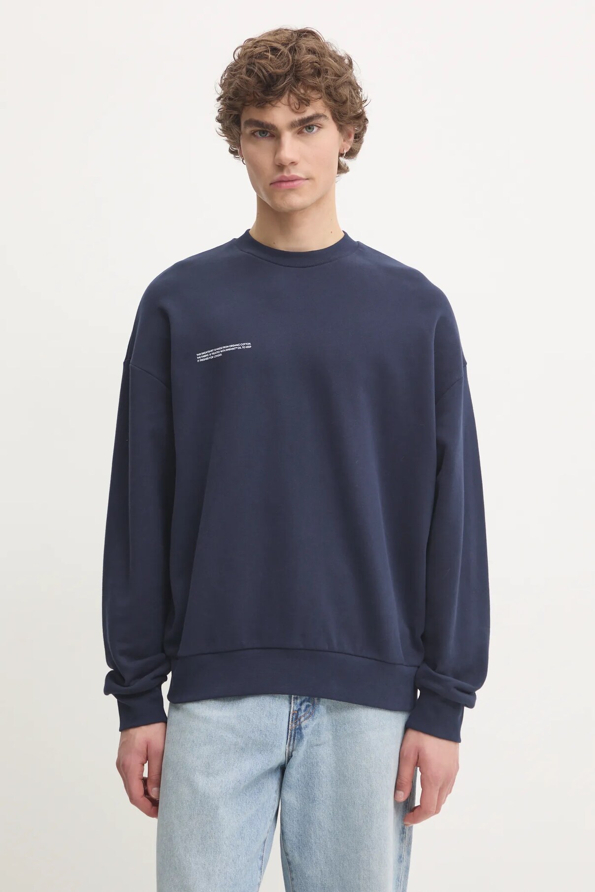 Толстовка из хлопка Pangaia, темно-синий
Толстовка из хлопка Pangaia, темно-синий