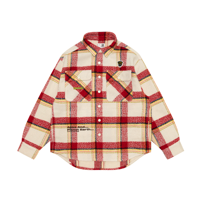 Рубашка By *A Bathing APE Check pattern Hooded Jacket Aape, красный
Рубашка By *A Bathing APE Check pattern Hooded Jacket Aape, красный