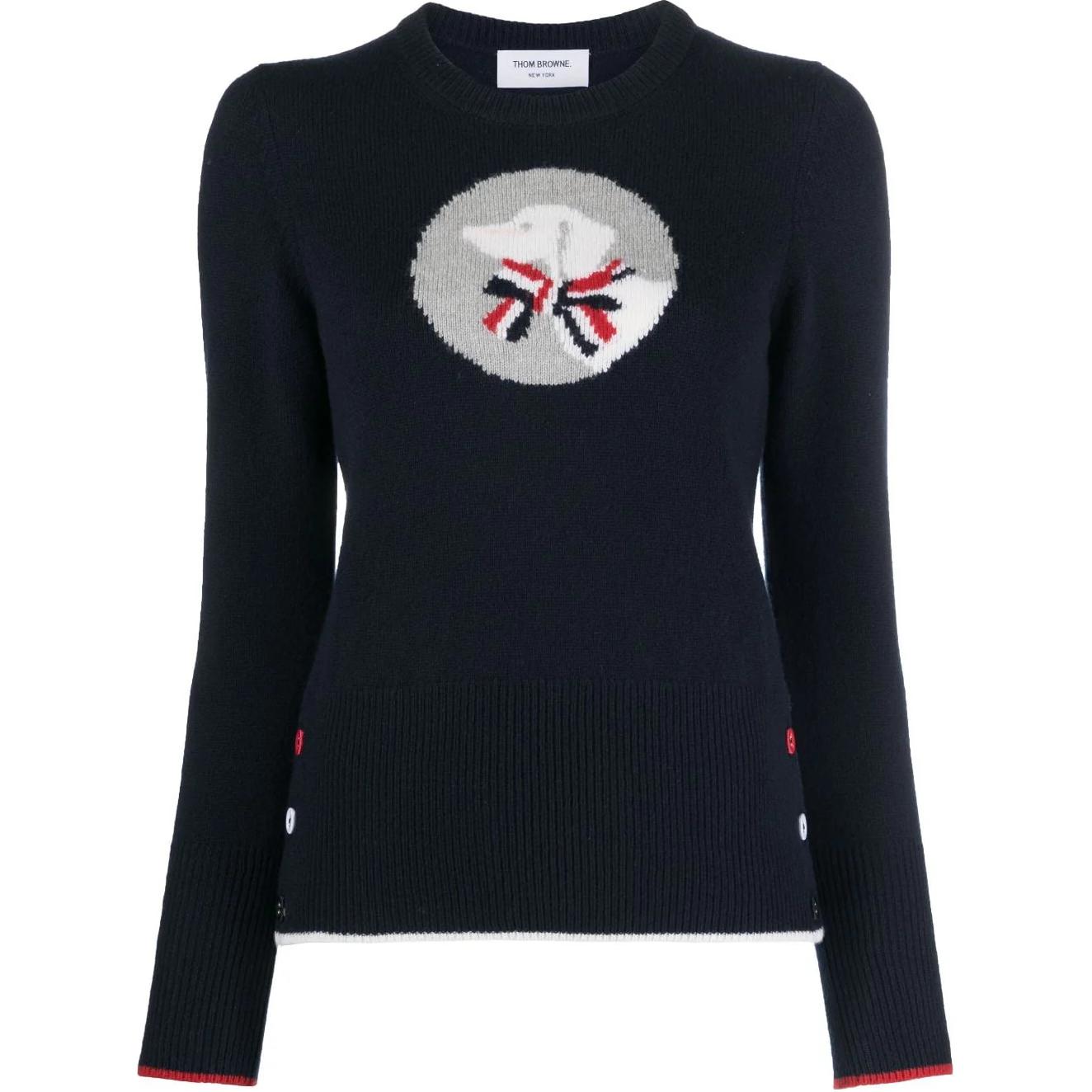Classic Hector Pullover THOM BROWNE, темно-синий
Classic Hector Pullover THOM BROWNE, темно-синий