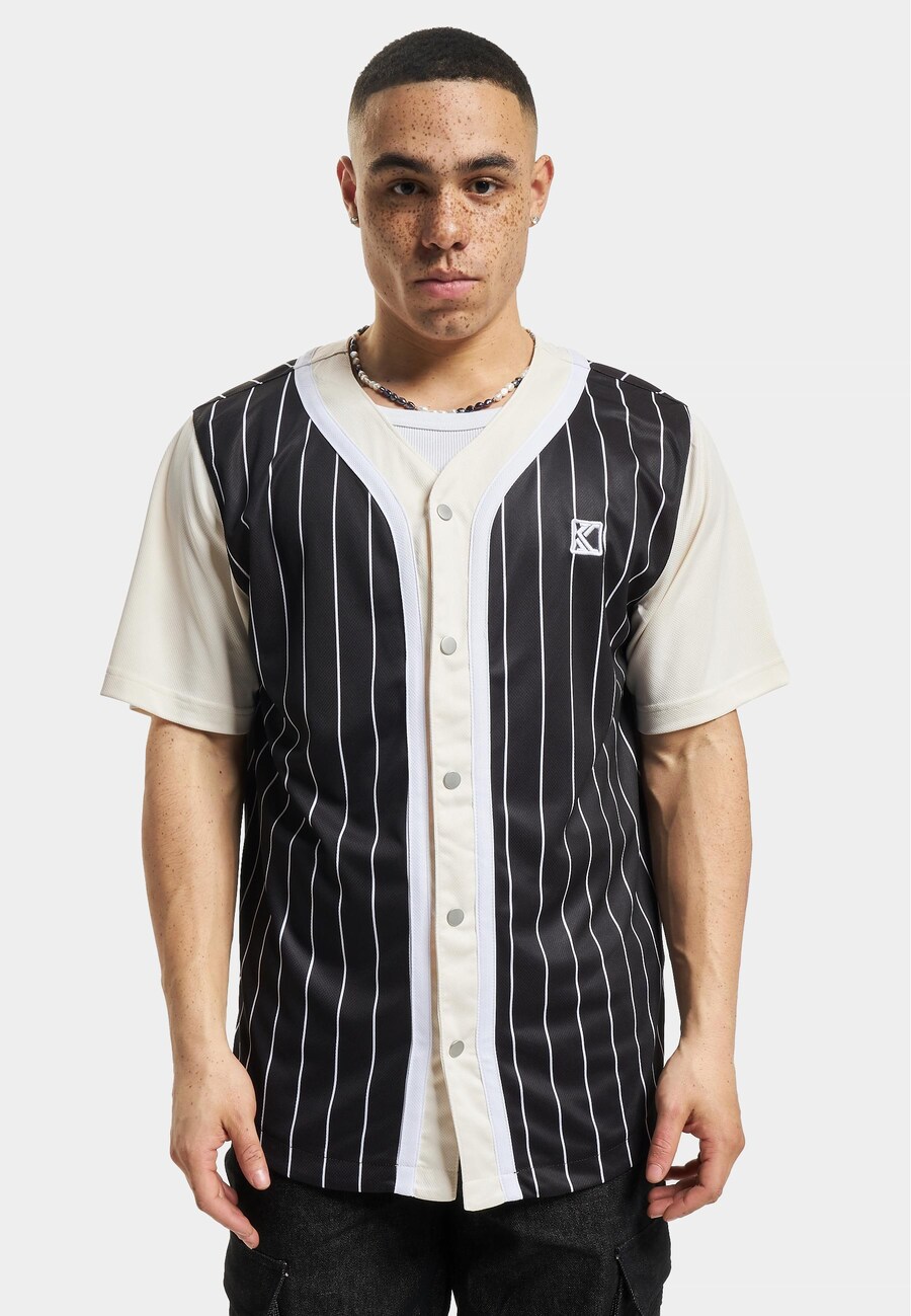 Удобная рубашка на пуговицах Karl Kani, черный
Удобная рубашка на пуговицах Karl Kani, черный