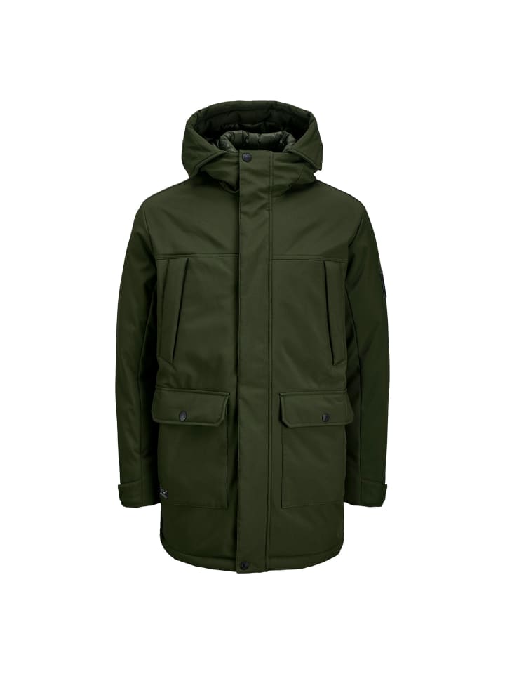 Jack and Jones Парка Finn Softshell темно-зеленого цвета
Jack and Jones Парка Finn Softshell темно-зеленого цвета