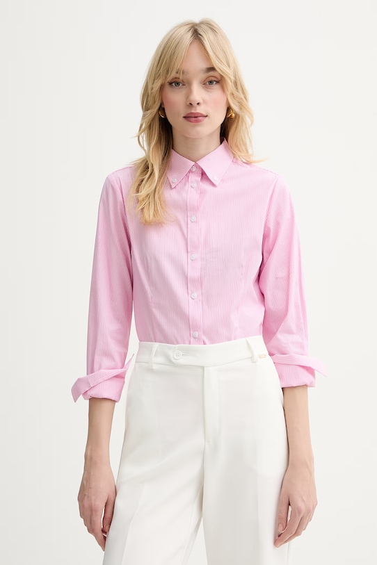 Хлопковая рубашка caleni Silvian Heach, розовый
Хлопковая рубашка caleni Silvian Heach, розовый