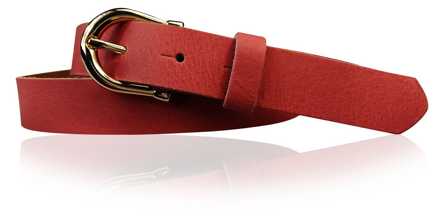 Кожаный ремень FRONHOFER, красный
Кожаный ремень FRONHOFER, красный