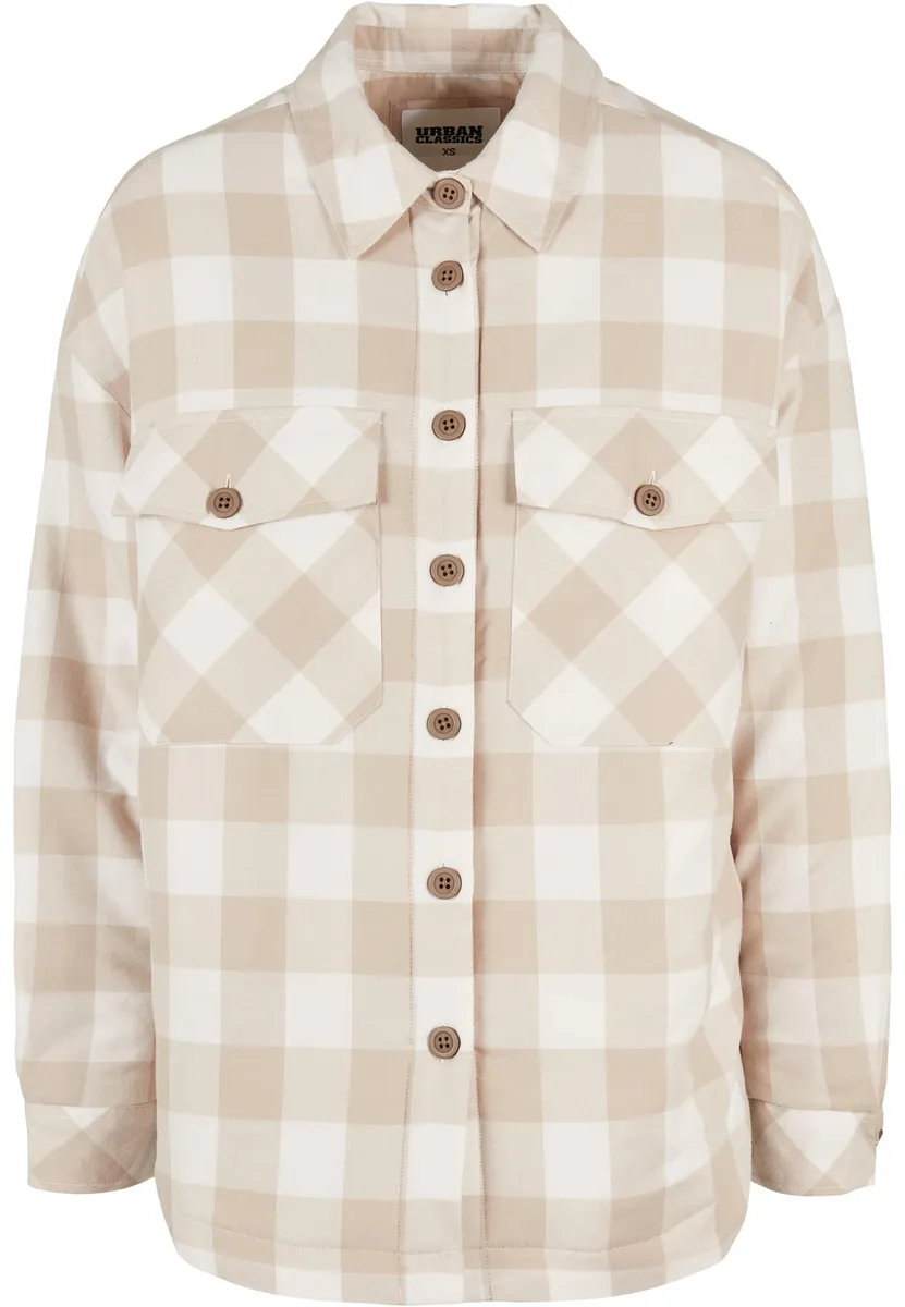 Куртка всепогодная URBAN CLASSICS " Urban Classics Women's Ladies Flannel Padded Overshirt" (1 шт.), без капюшона, цвет Whitesand/Lighttaupe
Куртка всепогодная URBAN CLASSICS " Urban Classics Women's Ladies Flannel Padded Overshirt" (1 шт.), без капюшона, цвет Whitesand/Lighttaupe