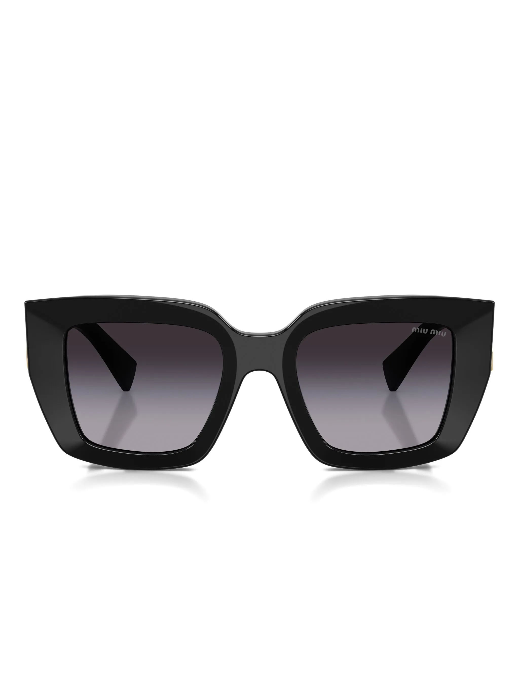 Солнцезащитные очки в квадратной оправе MU B05S Miu Miu Eyewear, черный
Солнцезащитные очки в квадратной оправе MU B05S Miu Miu Eyewear, черный