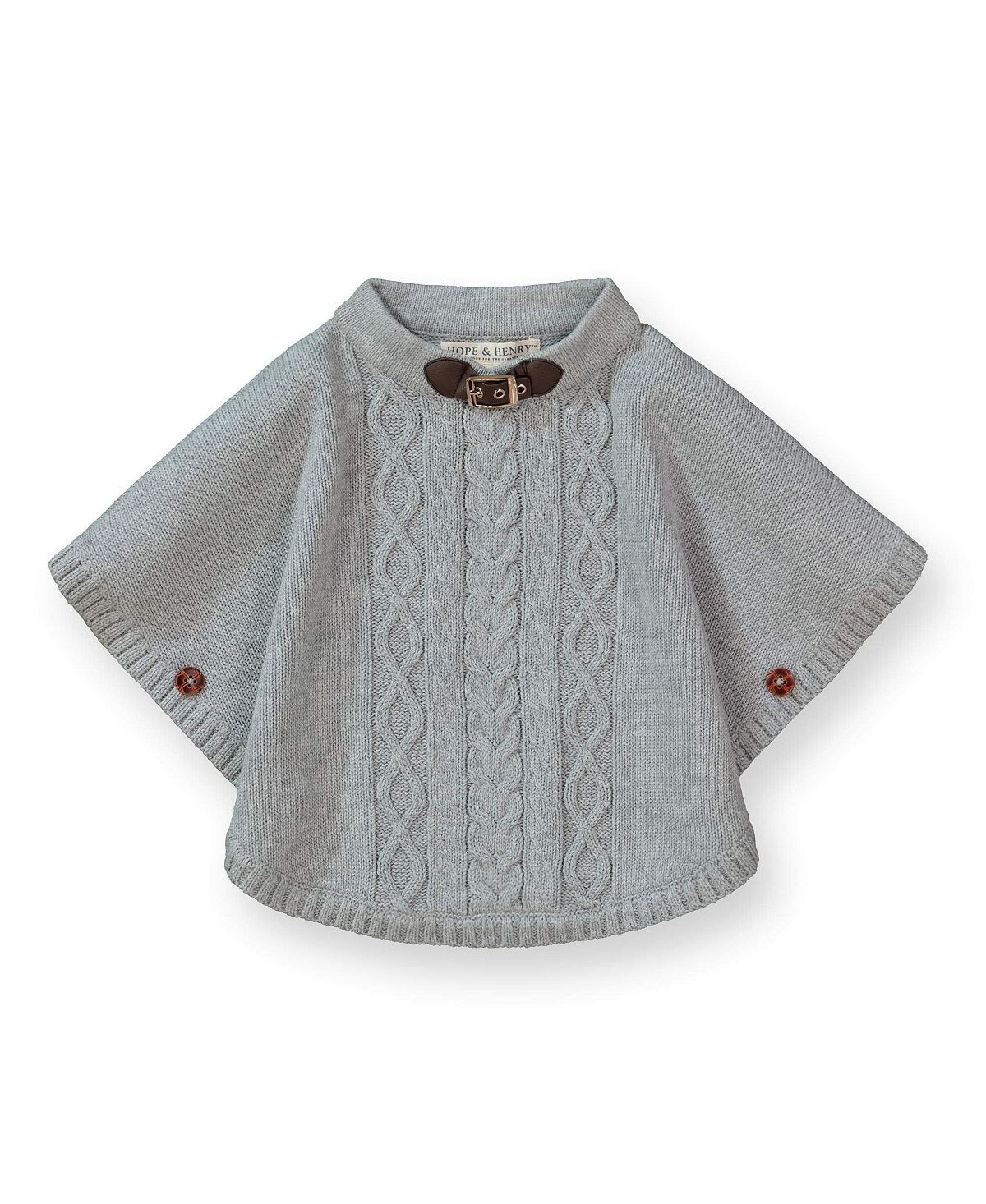 Накидка-свитер из органического хлопка для девочек, для детей Hope & Henry
Накидка-свитер из органического хлопка для девочек, для детей Hope & Henry