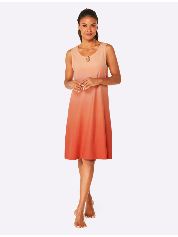 Летнее платье цвета абрикоса и терра WITT WEIDEN
Летнее платье цвета абрикоса и терра WITT WEIDEN