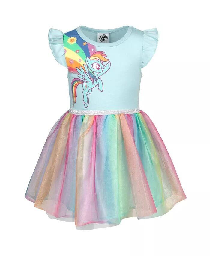 Платье для девочек Pinkie Pie Rainbow Dash от малыша до большого ребенка My Little Pony, синий
Платье для девочек Pinkie Pie Rainbow Dash от малыша до большого ребенка My Little Pony, синий