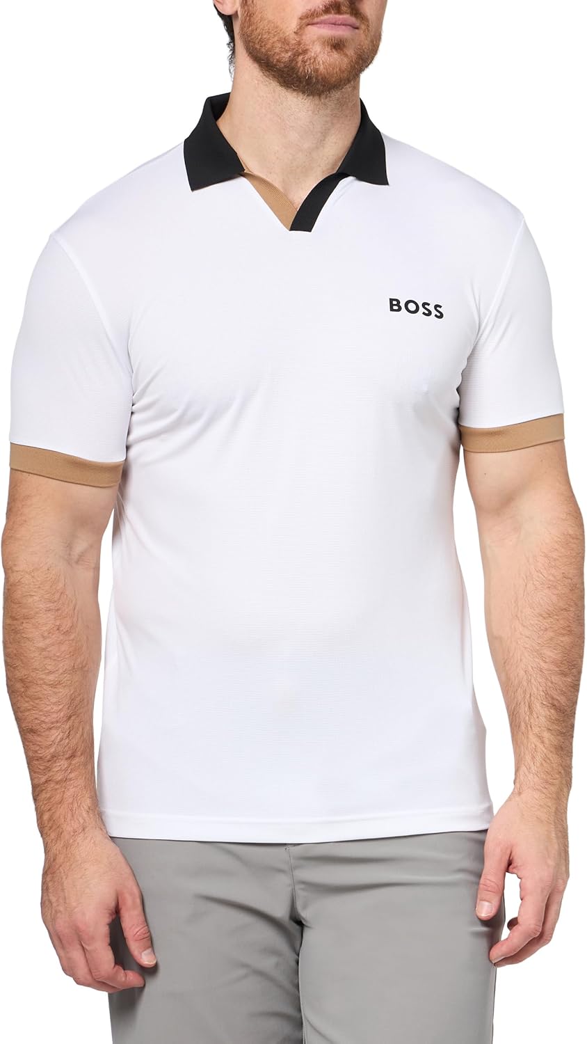 BOSS Мужская поло Palle Performance, White Gloss, Белый, BOSS Мужская поло Palle Performance, White Gloss
BOSS Мужская поло Palle Performance, White Gloss, Белый, BOSS Мужская поло Palle Performance, White Gloss