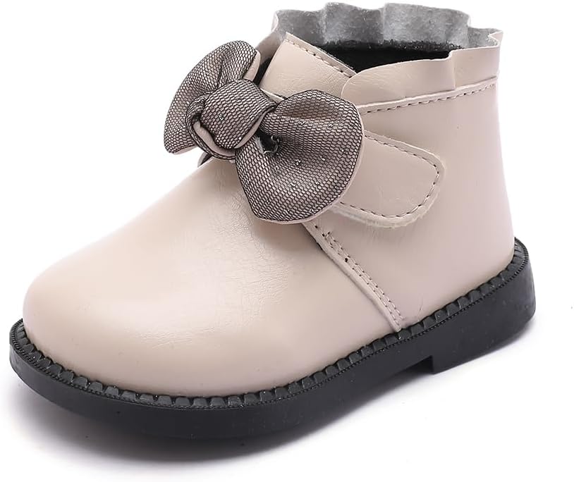 Детские ботинки LIZISHU для девочек, мягкие кожаные ботильоны с бантом, пинетки для малышей от 6 до 24 месяцев, первые ходунки, Beige
Детские ботинки LIZISHU для девочек, мягкие кожаные ботильоны с бантом, пинетки для малышей от 6 до 24 месяцев, первые ходунки, Beige