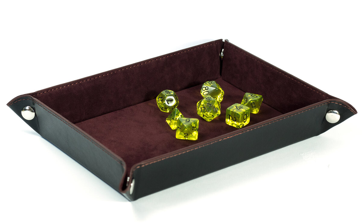 Бархатный кожаный лоток для игральных костей RPG Noble Dice Tray 22x16 см, RGFK
Бархатный кожаный лоток для игральных костей RPG Noble Dice Tray 22x16 см, RGFK