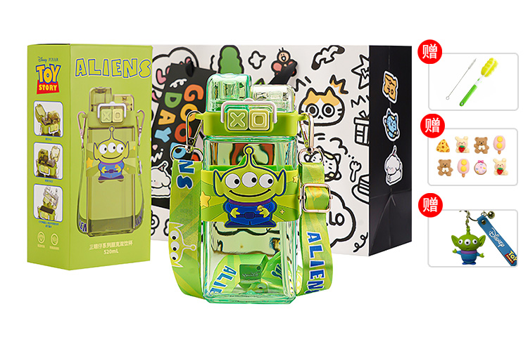 Пластиковые стаканы для воды Disney, Three-Eyed Boy (Cup Brush + Straw Brush + Graffiti Gift Bag + Random 3D*8 + Keychain)
Пластиковые стаканы для воды Disney, Three-Eyed Boy (Cup Brush + Straw Brush + Graffiti Gift Bag + Random 3D*8 + Keychain)